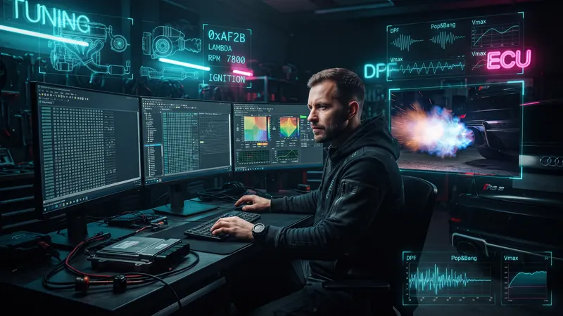 Options Avancées — DPF, Pop&Bang, Vmax